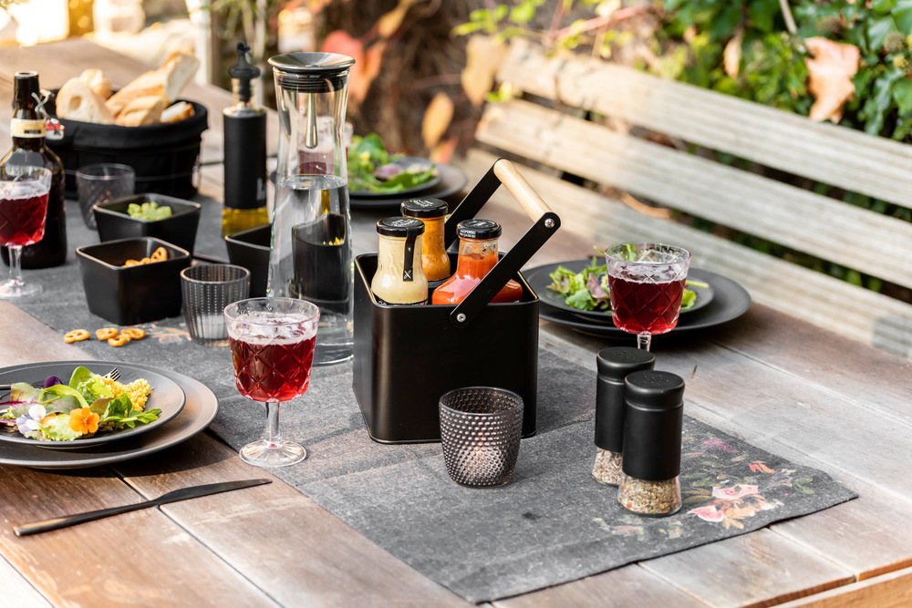 Salière ou poivrière en verre Boga  0,14 l, pour épices de tout type