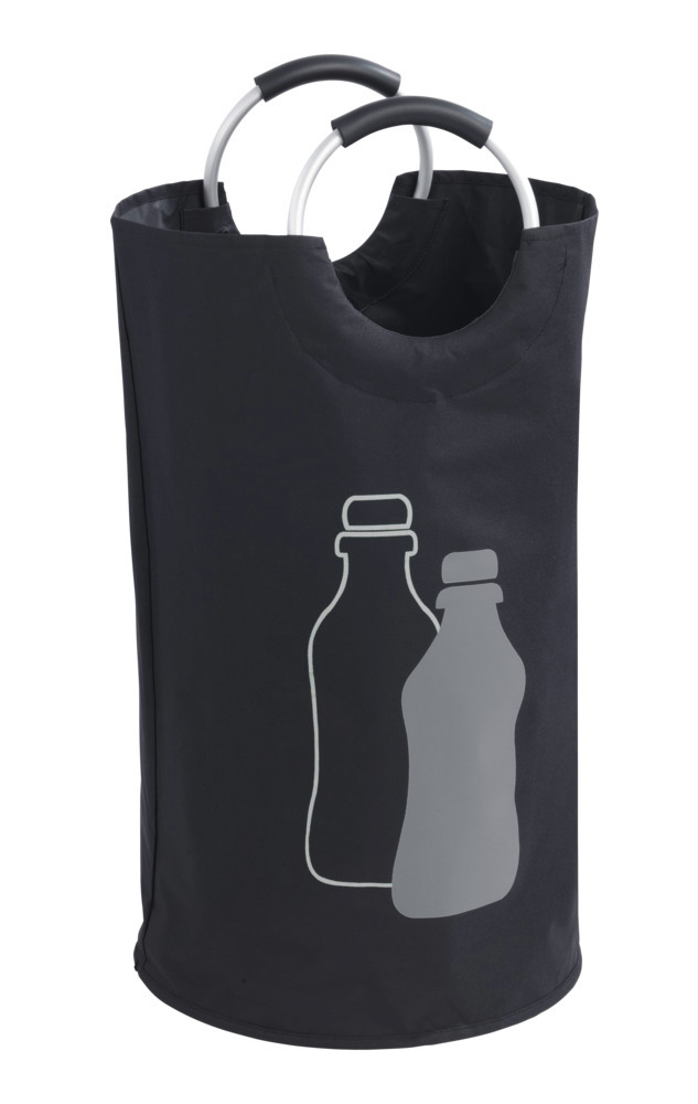 Collecteur de bouteilles Jumbo Noir  Sac multifonction, 69 l