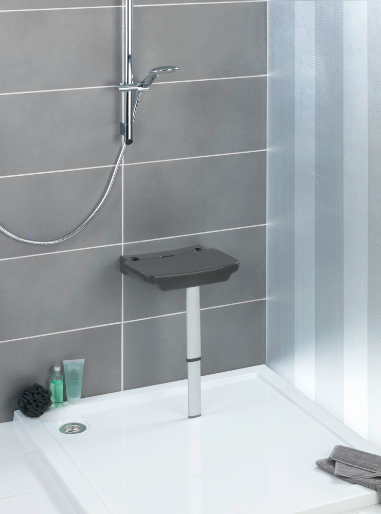 Siège de douche repliable Secura Premium  120 kg capacité de charge