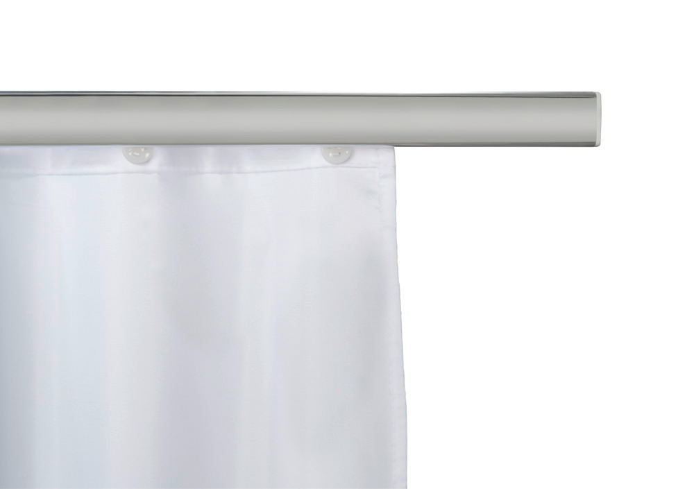 Barre de douche télescopique Era, Tringle de douche, fixation sans perçage, Chrome, 75-125 cm  Tringle de douche