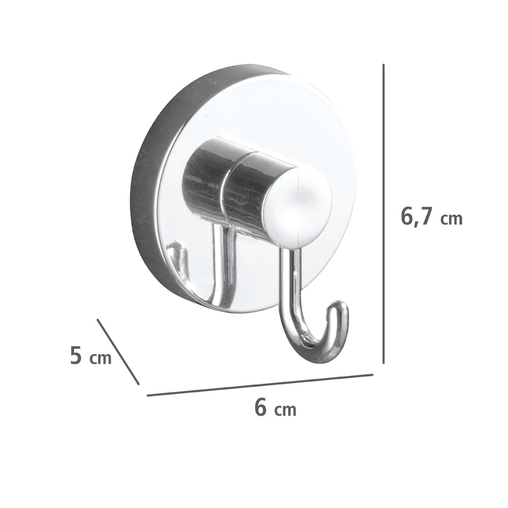 Vacuum-Loc® crochet circulaire, lot de 2 pièces  2 pièces, fixer sans percer