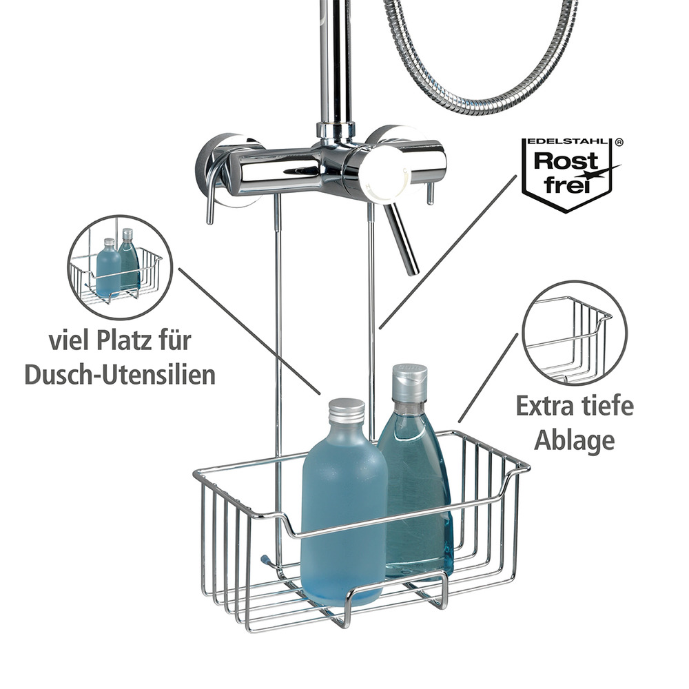 Serviteur de douche-thermostat Milo  inoxydable