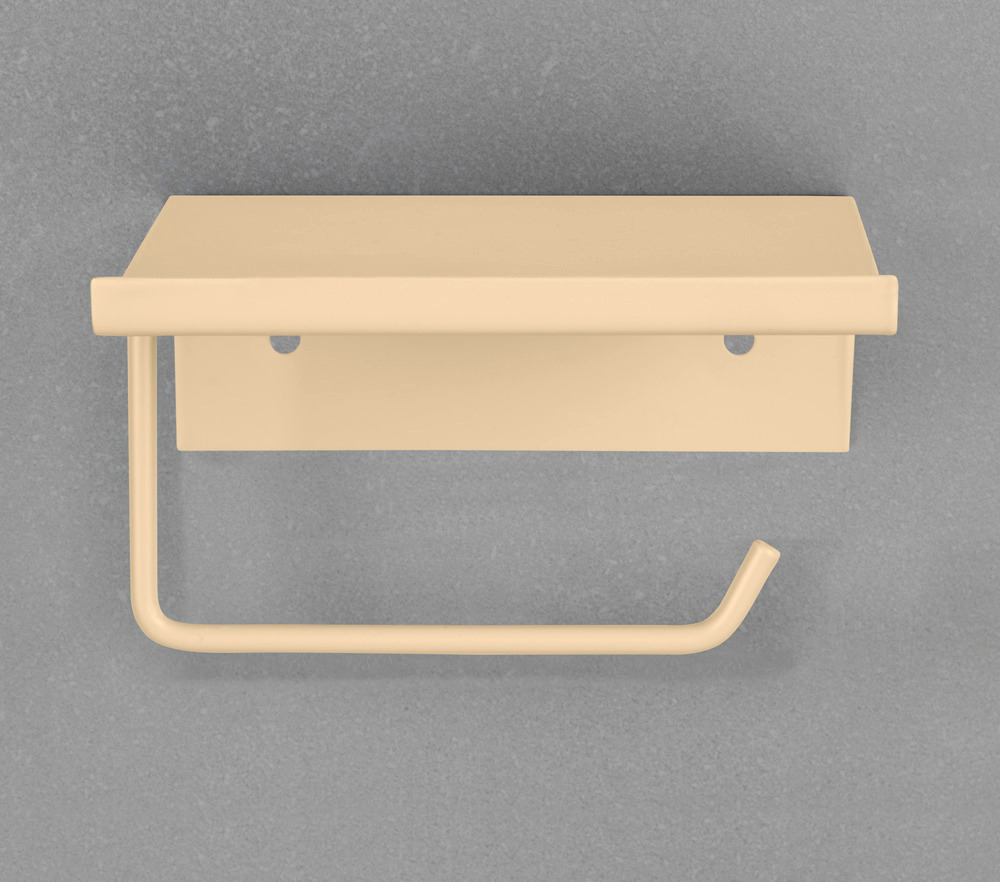 Distributeur de papier toilette Desulo Beige  avec tablette