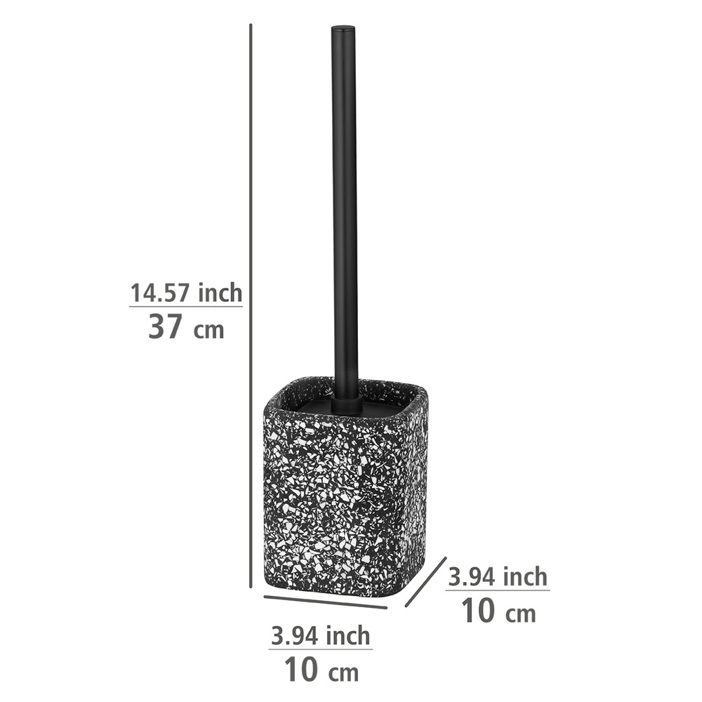 Brosse WC Terrazzo, noir  Brosse WC