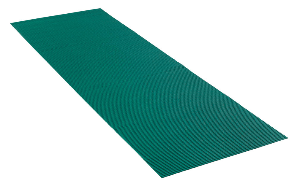 Tapis de bain en mousse souple, 65x200 cm, Uni vert petrol  usage dans toute la maison, antidérapant