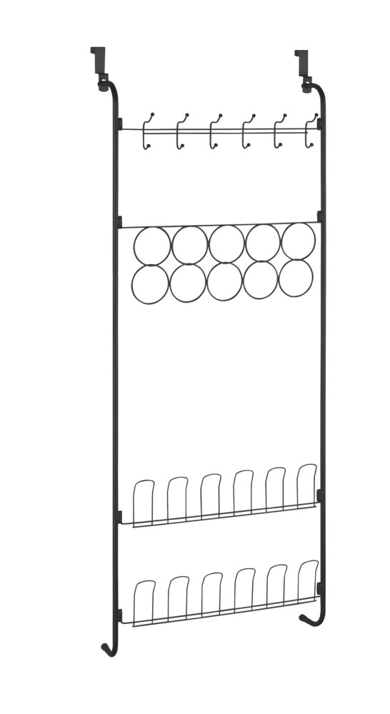 Organisateur de porte  pour foulards, chaussures et vestes