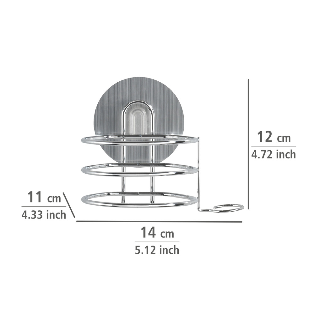 Static-Loc® porte-sèche-cheveux Osimo  fixer sans percer