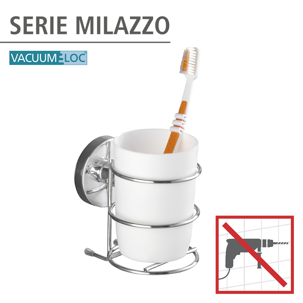 Vacuum-Loc® porte gobelet Milazzo  fixer sans percer