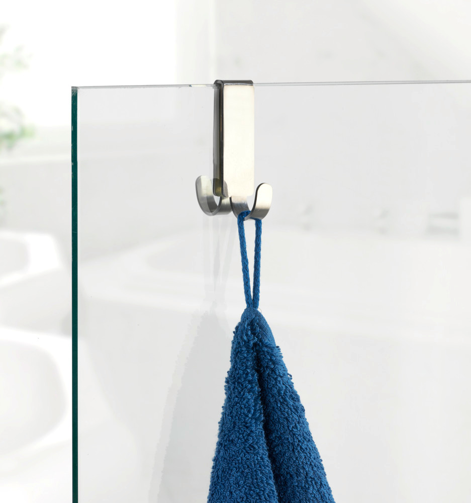 crochet de douche Crochet de douche sans perçage Crochet pour la cabine de  douche Porte-serviettes