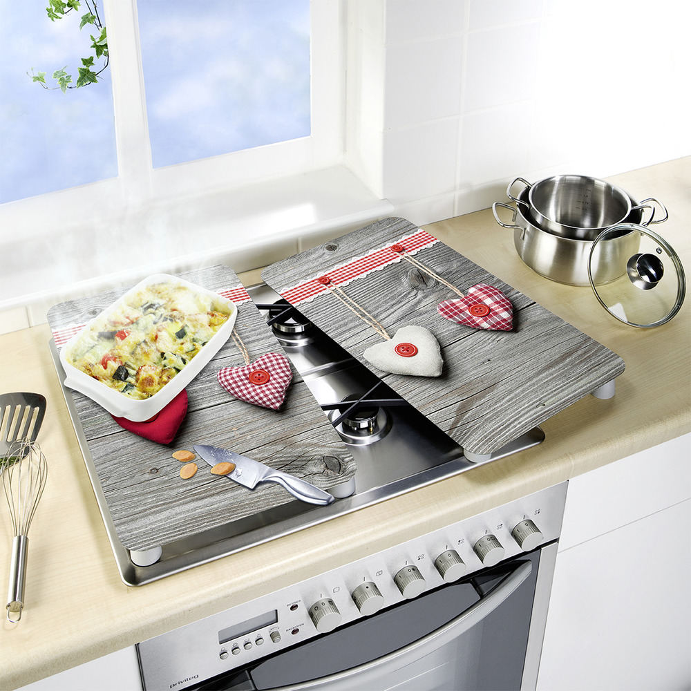 Protection plaque de cuisson, Protection plaque de cuisson et fond de  hotte, Cuisine