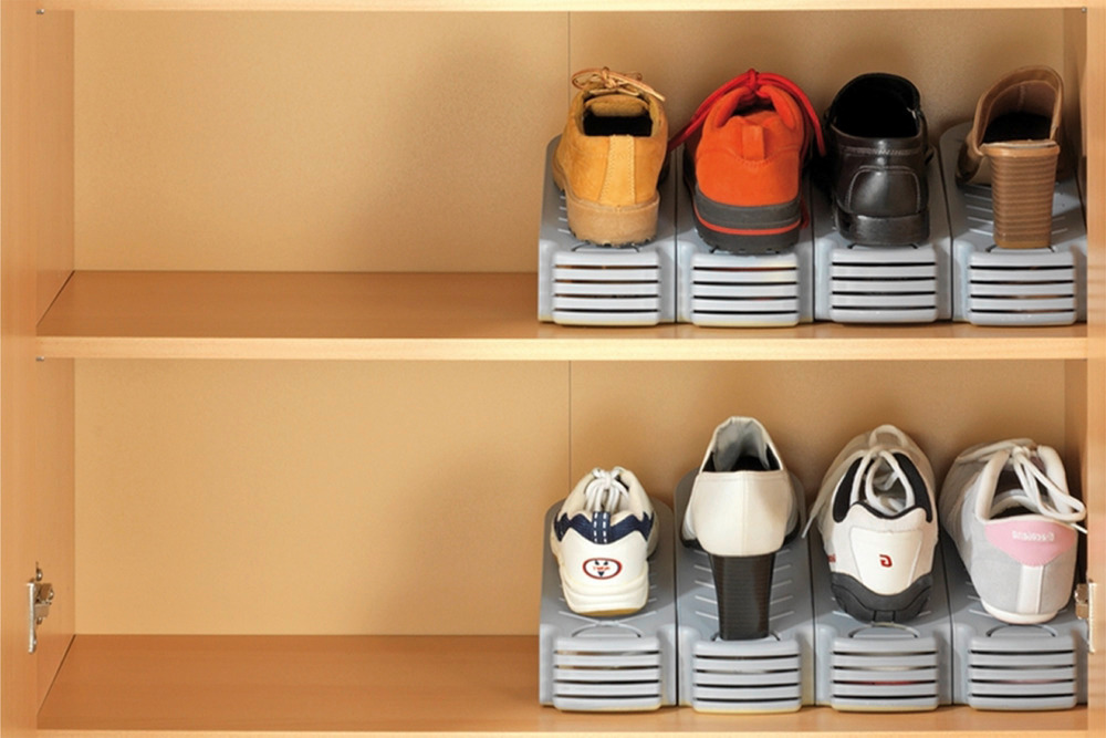 Set de 4 range chaussures gain de place Wenko by Maximex 